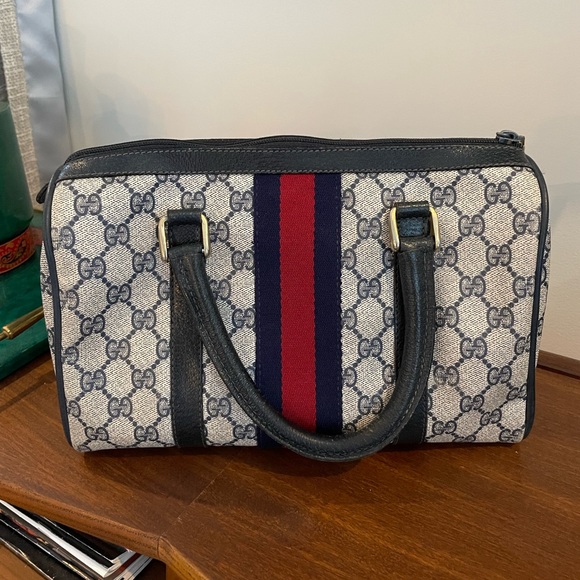Vintage 1980s Gucci Boston Bag - Picture 2 of 10
